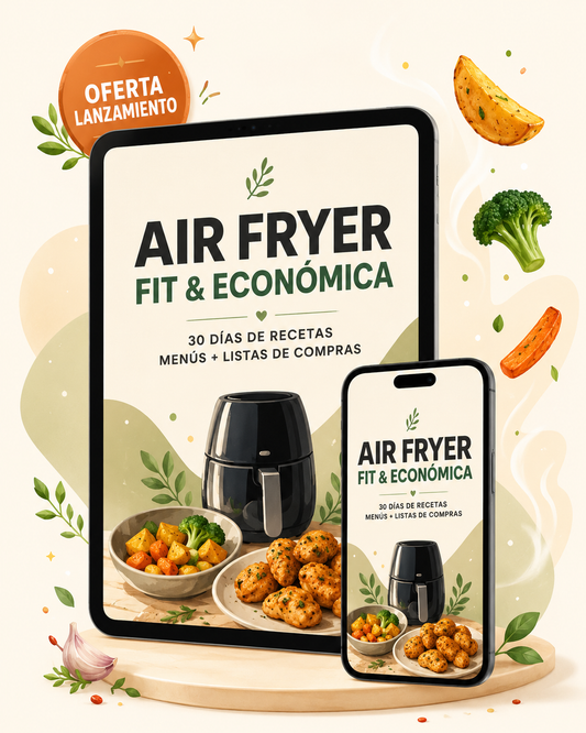 100 RECETAS DE COMIDAS FACILES Y ECONOMICAS CON TU AIRFRYER