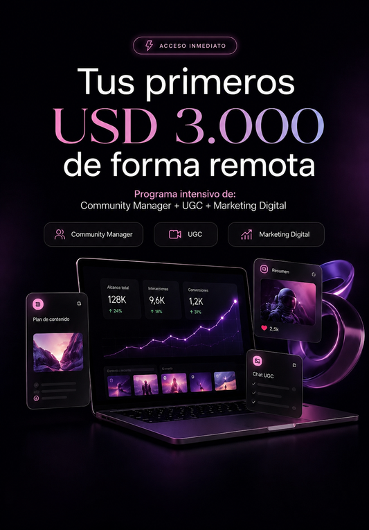 TUS PRIMEROS 3000 USD